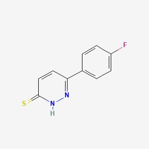 6-(4-Fluorophenyl)pyridazine-3-thiol
