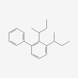 molecular formula C20H26 B15244472 2,3-Di-sec-butyl-1,1'-biphenyl CAS No. 79725-05-6