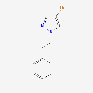 4-bromo-1-(2-phenylethyl)-1H-pyrazole