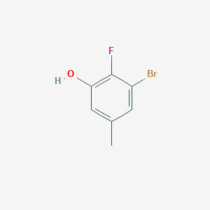 3-Bromo-2-fluoro-5-methylphenol