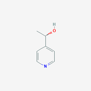 molecular formula C7H9NO B152446 (S)-1-(Pyridin-4-yl)ethanol CAS No. 54656-96-1