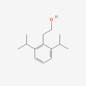 molecular formula C14H22O B15244882 2-(2,6-Diisopropylphenyl)ethanol 