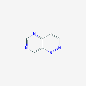 molecular formula C6H4N4 B15244889 Pyrimido[5,4-c]pyridazine CAS No. 6133-46-6