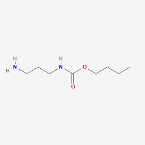 molecular formula C8H18N2O2 B15244993 Butyl (3-aminopropyl)carbamate 