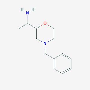 1-(4-Benzylmorpholin-2-yl)ethanamine