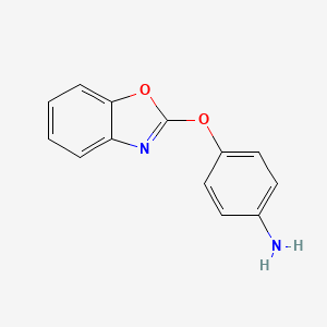 4-(1,3-Benzoxazol-2-yloxy)aniline