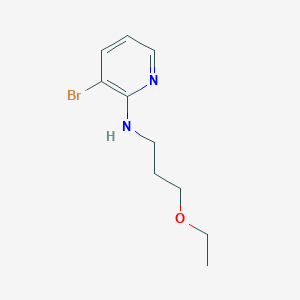 3-bromo-N-(3-ethoxypropyl)pyridin-2-amine