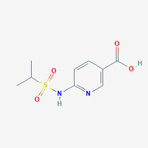 6-(Propane-2-sulfonamido)pyridine-3-carboxylic acid