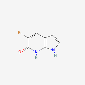 5-bromo-1H-pyrrolo[2,3-b]pyridin-6-ol