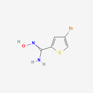 4-Bromo-N'-hydroxythiophene-2-carboximidamide