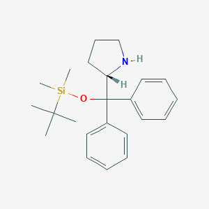 (S)-2-(((tert-Butyldimethylsilyl)oxy)diphenylmethyl)pyrrolidine