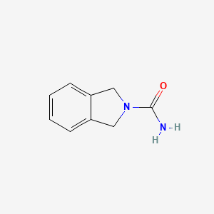 molecular formula C9H10N2O B15245807 Isoindoline-2-carboxamide 