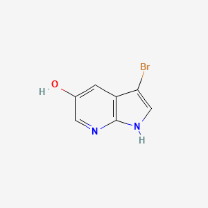 3-bromo-1H-pyrrolo[2,3-b]pyridin-5-ol
