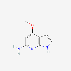 4-methoxy-1H-pyrrolo[2,3-b]pyridin-6-amine
