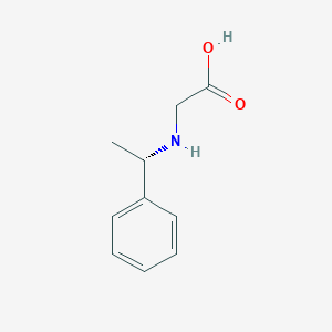 molecular formula C10H13NO2 B152459 (S)-[(1-苯乙基)氨基]乙酸 CAS No. 78397-14-5