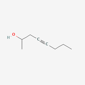 molecular formula C8H14O B15246158 4-Octyn-2-ol CAS No. 57355-72-3
