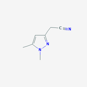 2-(1,5-Dimethyl-1H-pyrazol-3-YL)acetonitrile