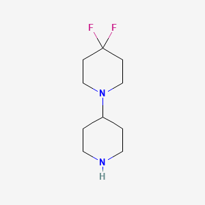 B1524646 4,4-Difluoro-1,4'-bipiperidine CAS No. 686298-08-8