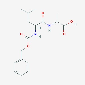 (S)-2-((S)-2-(((Benzyloxy)carbonyl)amino)-4-methylpentanamido)propanoic acid