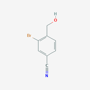 3-Bromo-4-(hydroxymethyl)benzonitrile