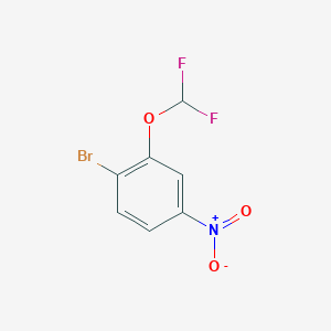 1-Bromo-2-(difluoromethoxy)-4-nitrobenzene