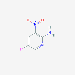 molecular formula C5H4IN3O2 B152466 2-氨基-5-碘-3-硝基吡啶 CAS No. 25391-57-5