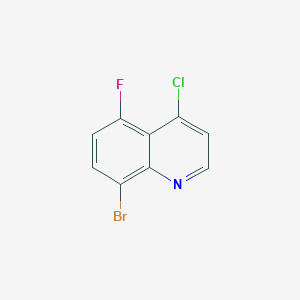 8-Bromo-4-chloro-5-fluoroquinoline