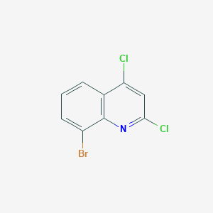 molecular formula C9H4BrCl2N B1524661 8-Bromo-2,4-dichloroquinoline CAS No. 406204-86-2