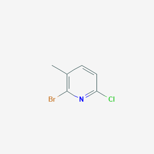 2-Bromo-6-chloro-3-methylpyridine