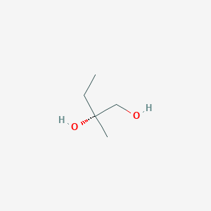 molecular formula C5H12O2 B15246833 (2R)-2-Methyl-1,2-butanediol 