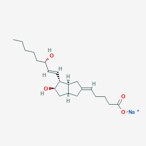molecular formula C21H33NaO4 B15246990 Carbacyclinsodiumsalt 