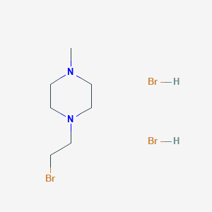 molecular formula C7H17Br3N2 B1524708 1-(2-Bromoethyl)-4-methylpiperazine dihydrobromide CAS No. 5845-28-3