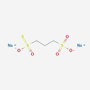 molecular formula C3H6Na2O5S3 B15247115 Sodium(2-sulfonatoethyl)methanethiosulfonate 