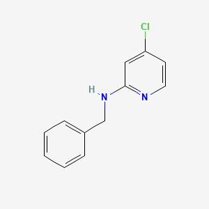 molecular formula C12H11ClN2 B1524721 Benzyl-(4-chloro-pyridin-2-YL)amine CAS No. 1150542-43-0