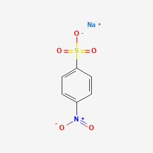 molecular formula C6H4NNaO5S B15247228 Sodium 4-nitrobenzenesulfonate CAS No. 5134-88-3