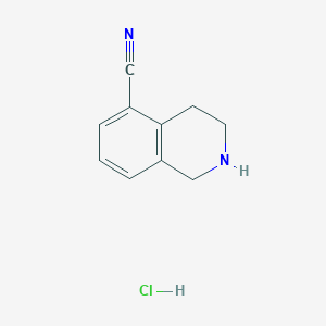 1,2,3,4-Tetrahydroisoquinoline-5-carbonitrile hydrochloride