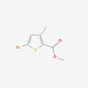 molecular formula C7H7BrO2S B1524728 Methyl 5-bromo-3-methylthiophene-2-carboxylate CAS No. 876938-56-6