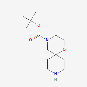 molecular formula C13H24N2O3 B1524730 4-Boc-1-Oxa-4,9-diazaspiro[5.5]undecane CAS No. 1023595-11-0