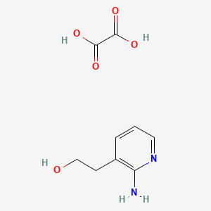 molecular formula C9H12N2O5 B1524731 2-(2-Amino-pyridin-3-YL)-ethanol oxalate CAS No. 1187932-61-1