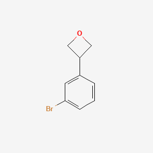 molecular formula C9H9BrO B1524733 3-(3-Bromophenyl)oxetane CAS No. 1044507-52-9