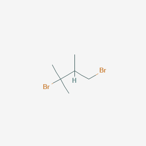 molecular formula C6H12Br2 B1524752 1,3-Dibromo-2,3-dimethylbutane CAS No. 49623-54-3