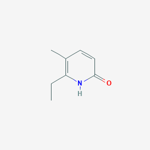 molecular formula C8H11NO B15247577 6-Ethyl-5-methylpyridin-2-ol 