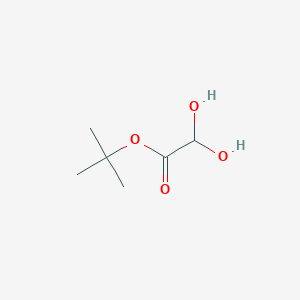 molecular formula C6H12O4 B15247609 tert-Butyl dihydroxyacetate CAS No. 73633-07-5