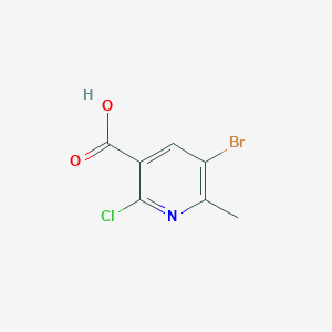 5-Bromo-2-chloro-6-methylnicotinic acid