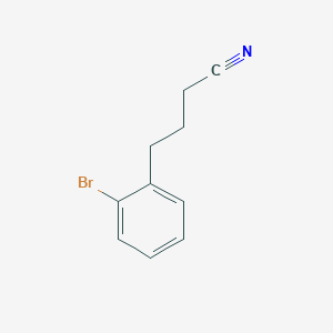 molecular formula C10H10BrN B1524789 4-(2-Bromophenyl)butanenitrile CAS No. 178809-32-0