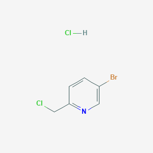 molecular formula C6H6BrCl2N B1524790 5-溴-2-(氯甲基)吡啶盐酸盐 CAS No. 936342-91-5