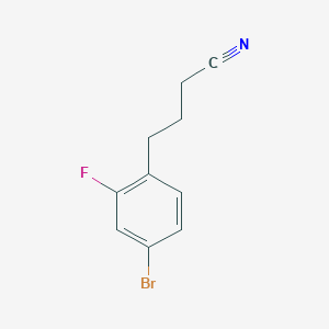 4-(4-Bromo-2-fluorophenyl)butanenitrile
