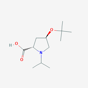 (2S,4R)-4-tert-Butoxy-1-isopropylproline