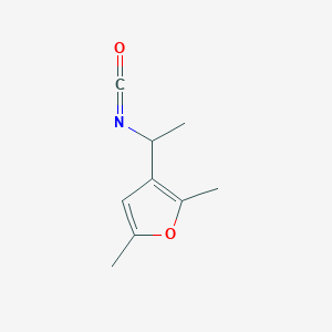 3-(1-Isocyanatoethyl)-2,5-dimethylfuran