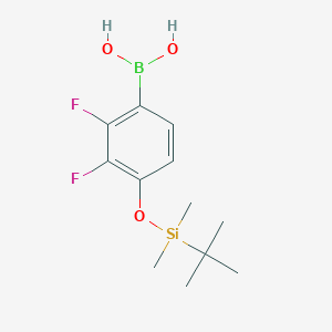 4-(t-Butyldimethylsilyloxy)-2,3-difluorophenylboronic acid
